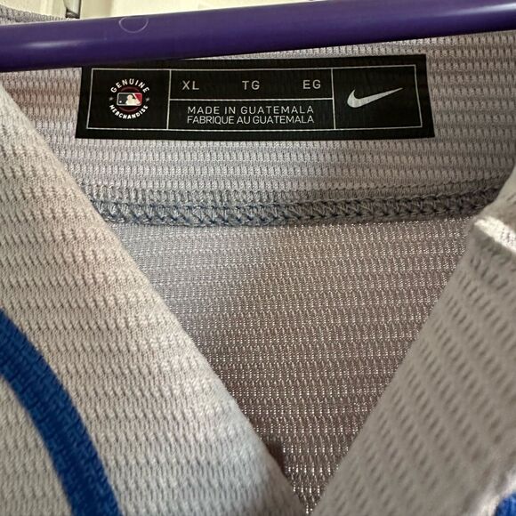 Mets Nike xl degrom jersey, like new - Picture 2 of 4